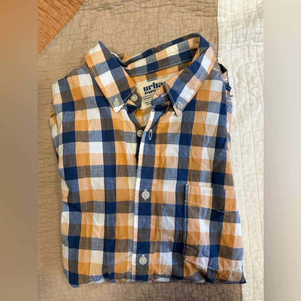 Plaid Button Down Shirt